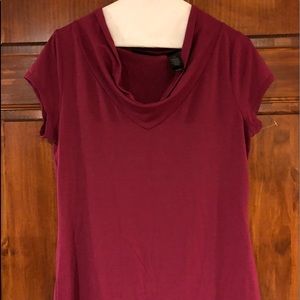 More of a pinky or Rhubarb color